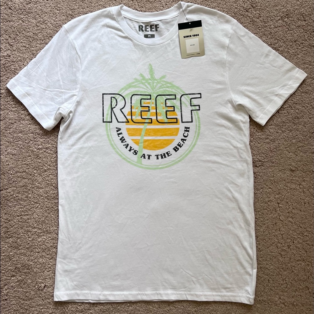 Reef mens tee shirt
